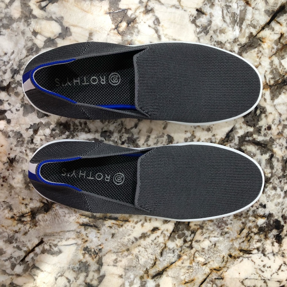 Rothy’s Sneakers - Steel Grey! 10.5